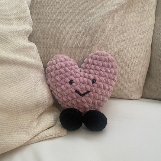 heart plush (custom colors)