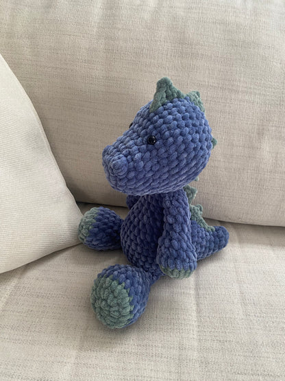 dino plushie (custom colors)