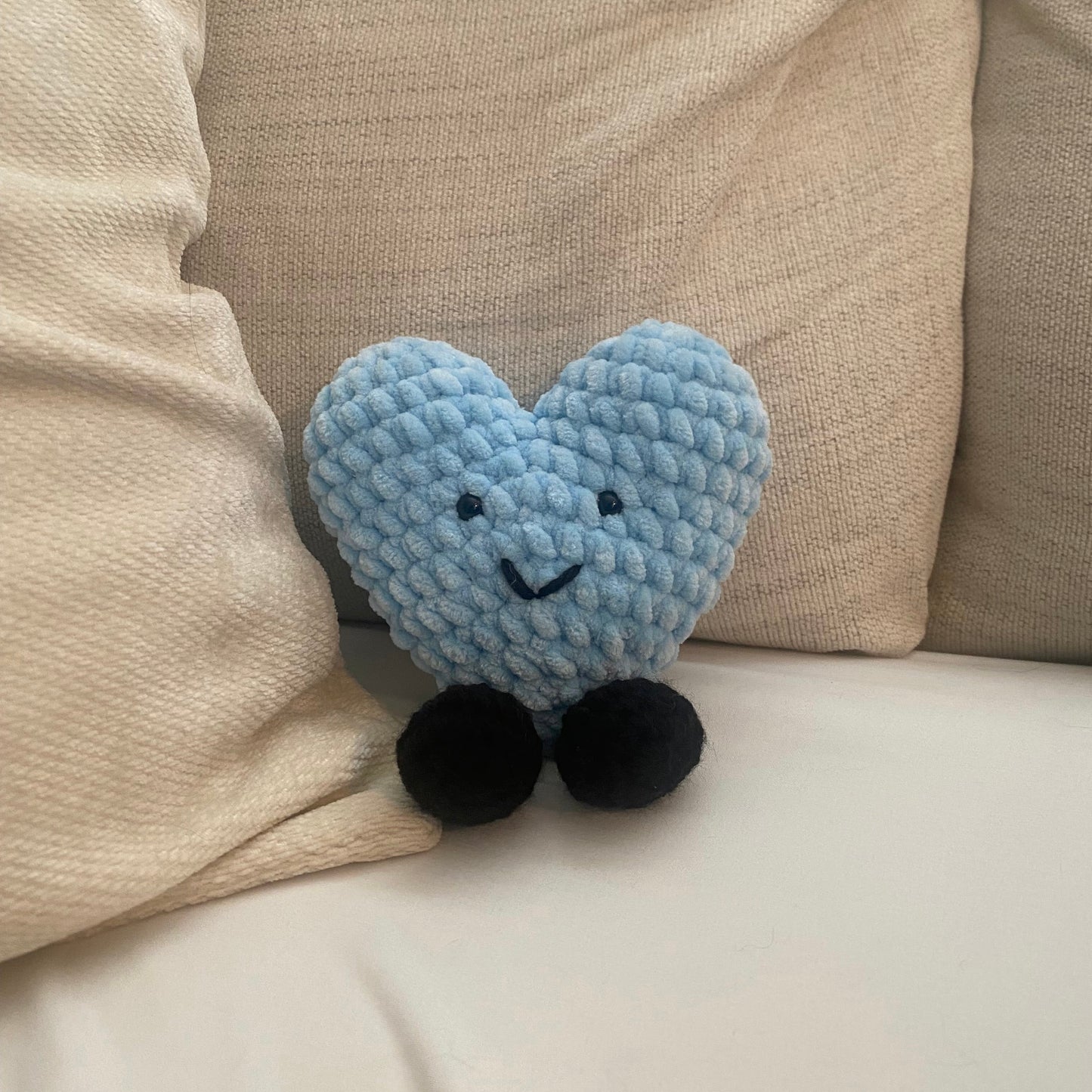 heart plush (custom colors)