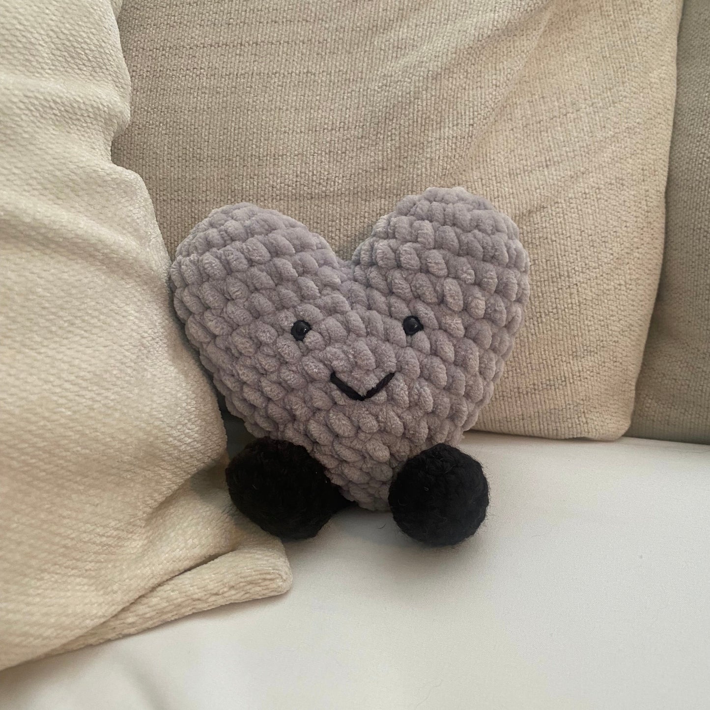 heart plush (custom colors)