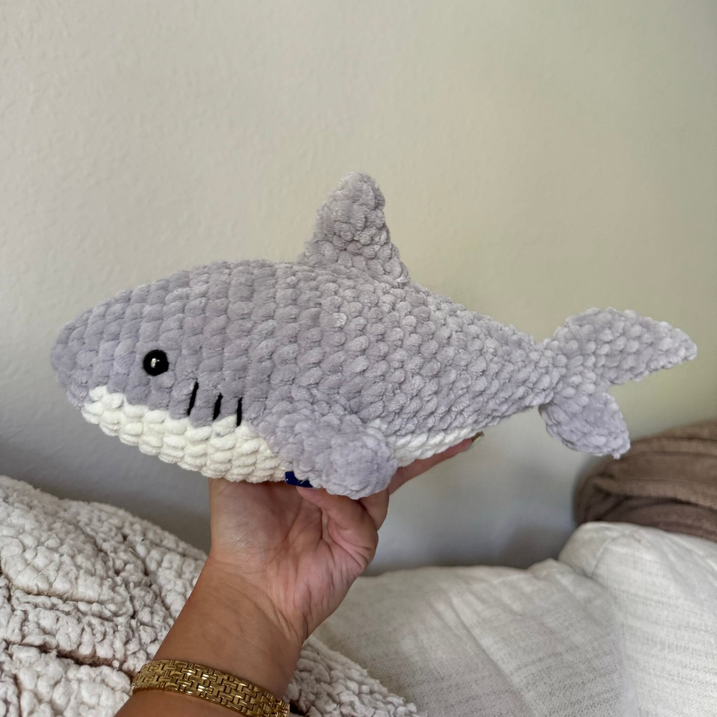 shark plush (custom colors)