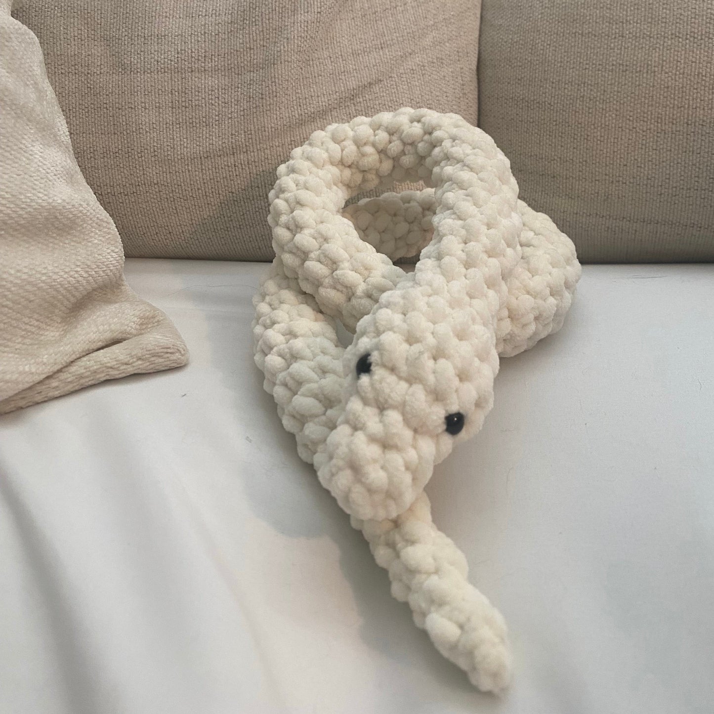 snake plush (custom colors)