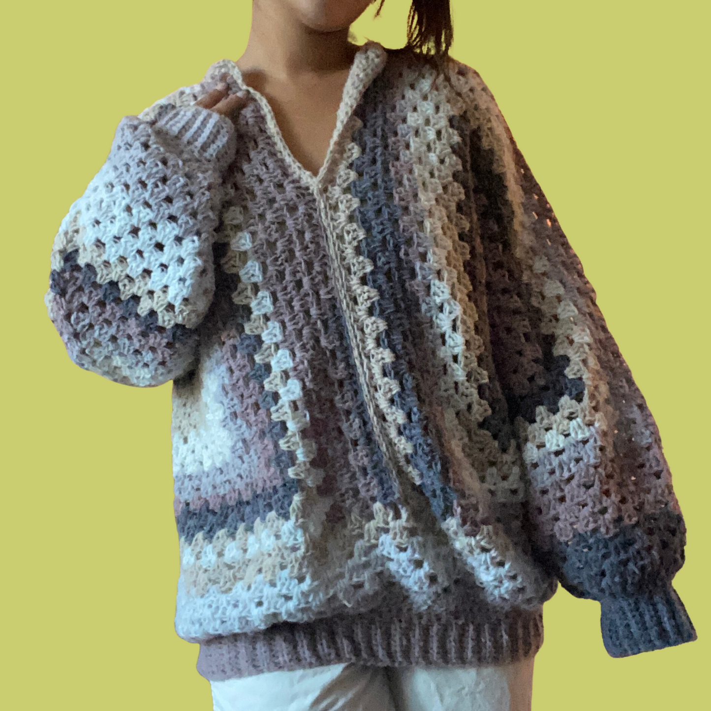 hexagon pullover