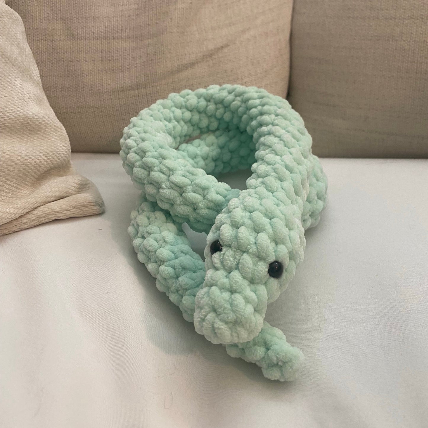 snake plush (custom colors)