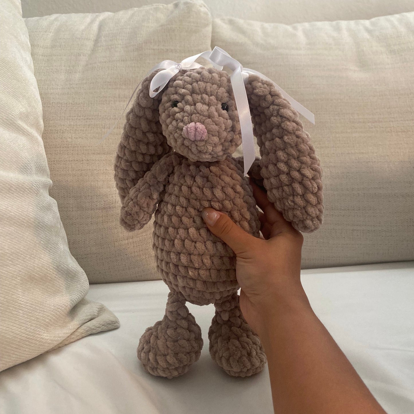 bunny plush (custom colors)