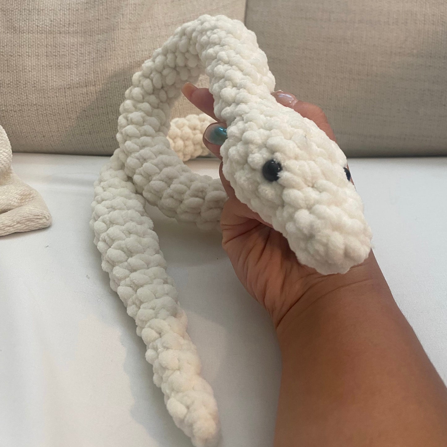 snake plush (custom colors)