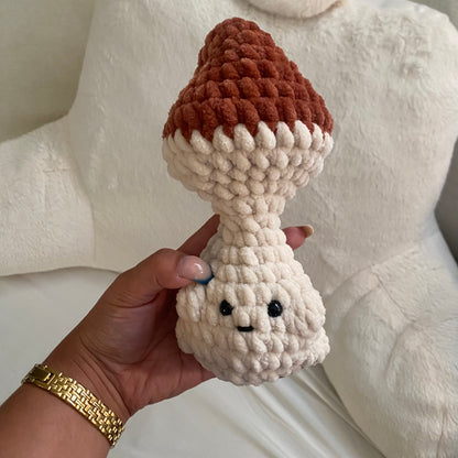 mushroom pop plushie (custom colors)